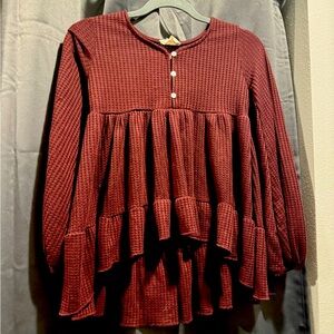 Size 10 Mia Joy from Joyfolie. Very soft waffle pattern. New without tags